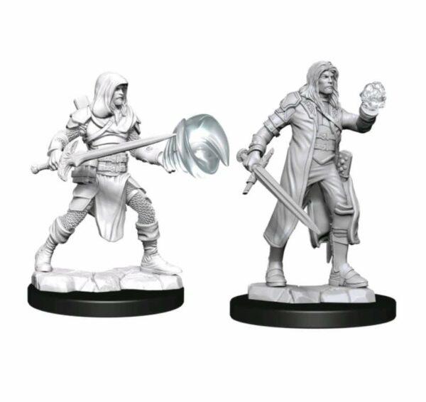 DnD: Human Multiclass Fighter-Wizard - Male