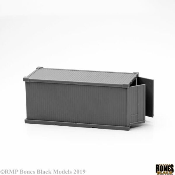 Black Bones: 20' Cargo Shipping Container (5" Long) (clearance 20% off)