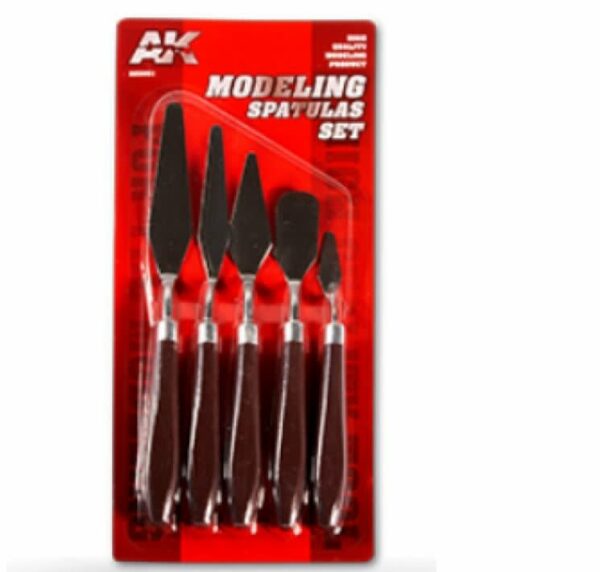 AK-Interactive: Modeling Spatulas Set