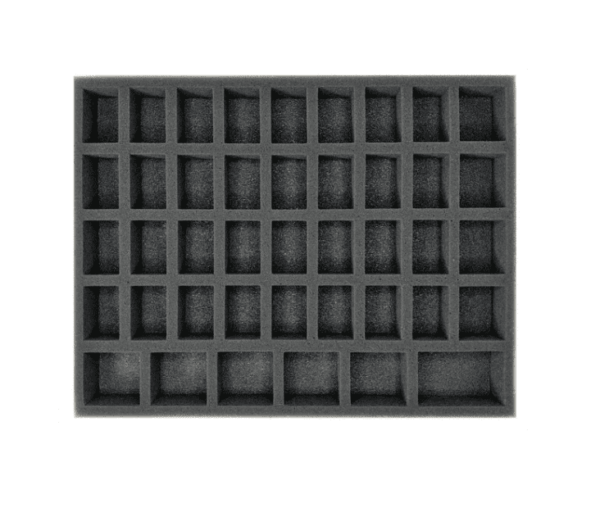Battle Foam: Generic - 36 Medium 6 Large Troop Model Foam Tray (BFL-1.5")