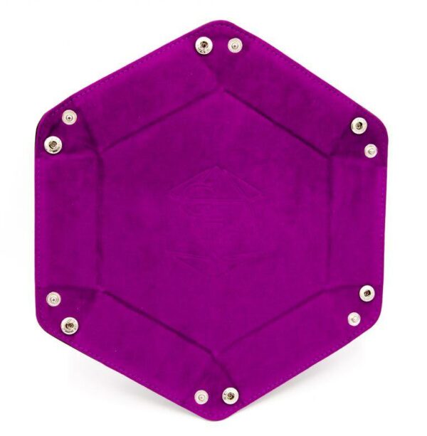 CHC: Dice Tray - Hexagon, Purple