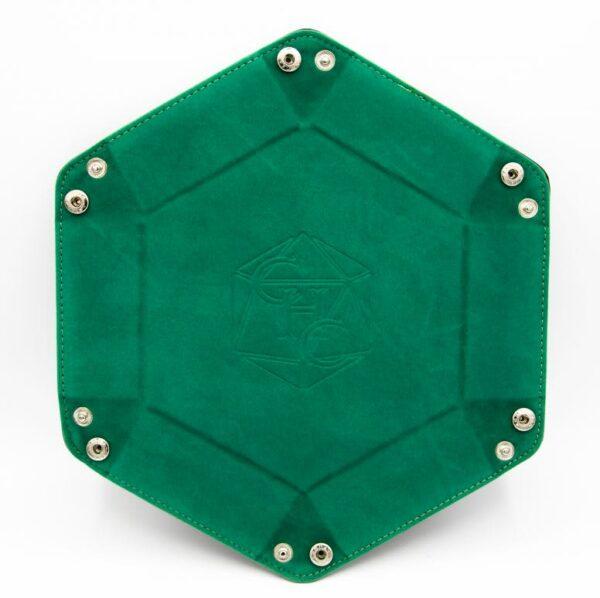 CHC: Dice Tray - Teal Hexagon
