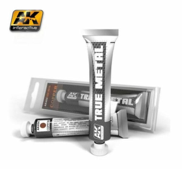 AK-Interactive: True Metal (Wax Based) - Copper