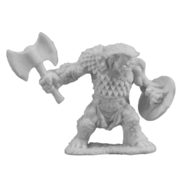 Classic Bones: Kegg, Bugbear Warrior with Axe & Shield - Male