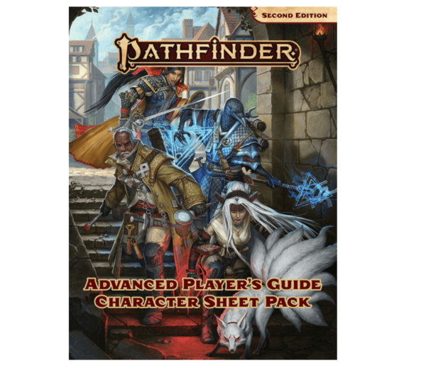 Pathfinder RPG 2E: Advanced Player's Guide - Character Sheet Pack (clearance 40% off)