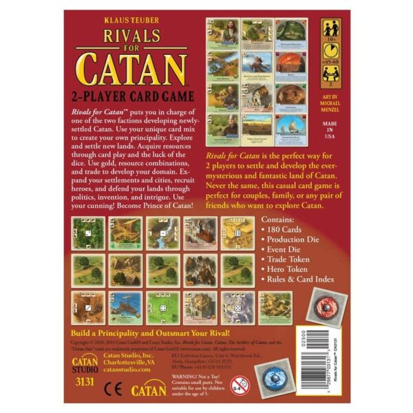 Rivals for Catan the Card Game (2 player) - Image 3