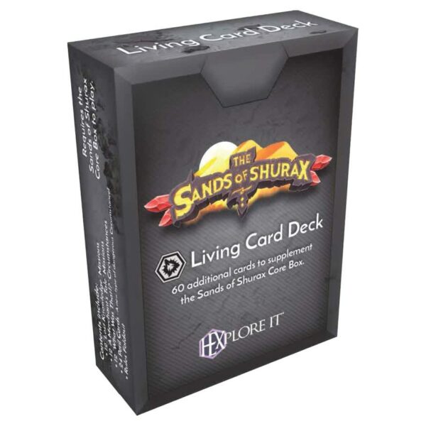 HEXplore It: The Sands of Shurax Living Card Deck (clearance 30% off)