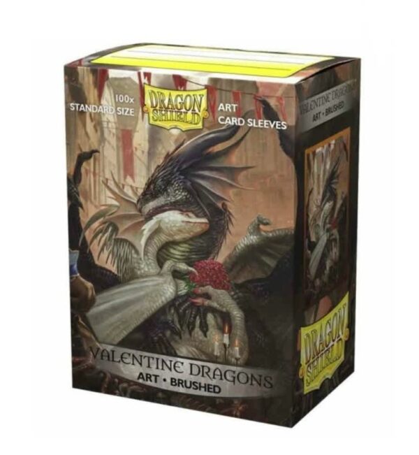 Dragon Shield: Card Sleeves (100 ct) - Brushed Art, Valentine 2021