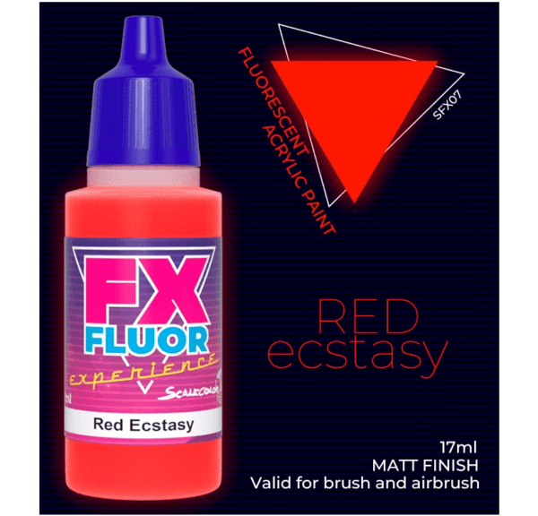 Scale75: FX Fluorescent (17 ml) - Red Ecstasy