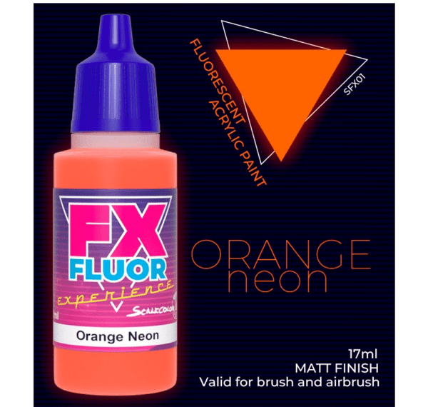 Scale75: FX Fluorescent (17 ml) - Orange Neon