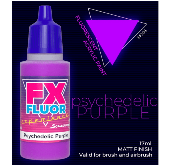 Scale75: FX Fluorescent (17 ml) - Psychedelic Purple