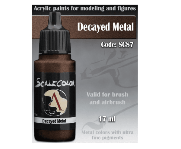 Scale75: Scale Color (17 ml) - Metallic Decayed Metal