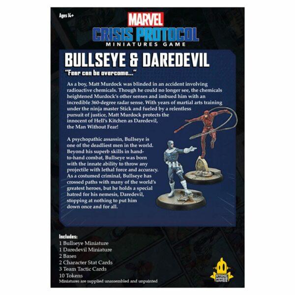 Marvel Crisis Protocol TMG: Bullseye and Daredevil (clearance 20% off) - Image 2
