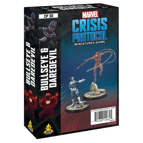 Marvel Crisis Protocol TMG: Bullseye and Daredevil (clearance 20% off)