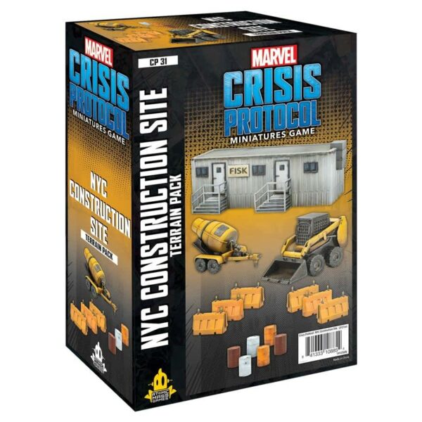 Marvel Crisis Protocol TMG: NYC Construction Site Terrain Pack