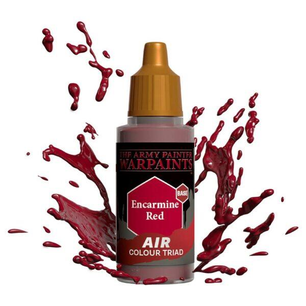 Army Painter: Air Colour Triad (18 ml) - Base, Encarmine Red