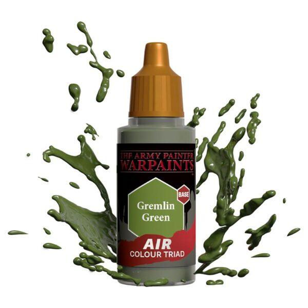 Army Painter: Air Colour Triad (18 ml) - Base, Gremlin Green