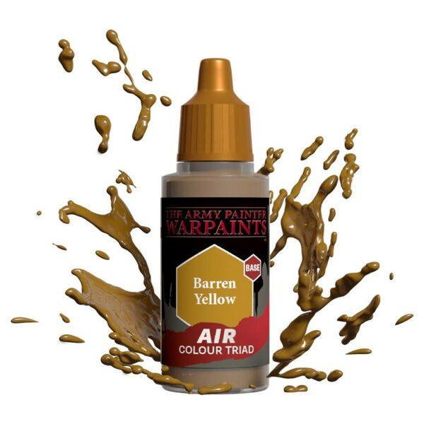 Army Painter: Air Colour Triad (18 ml) - Base, Barren Yellow