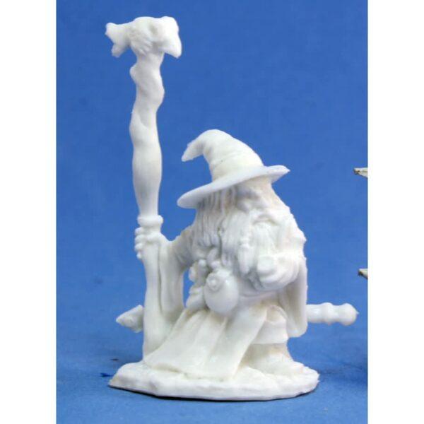 Classic Bones: Kael Stonekindle, Wizard with Staff - Dwarf Male - Image 2