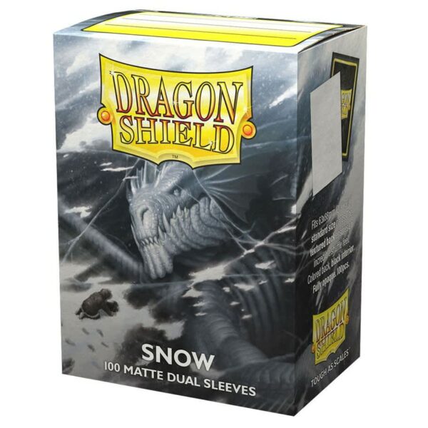 Dragon Shield: Matte Card Sleeves (100) - Snow