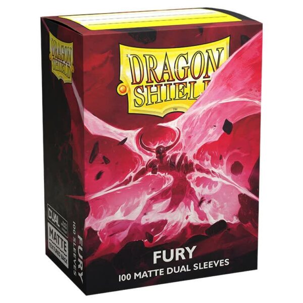 Dragon Shield: Matte Card Sleeves (100) - Fury