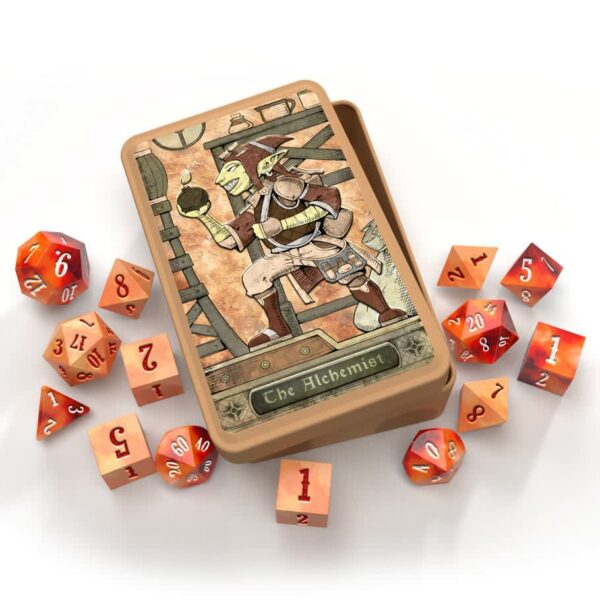 Beadle and Grimm: 16mm Poly Dice Set (14) - Alchemist