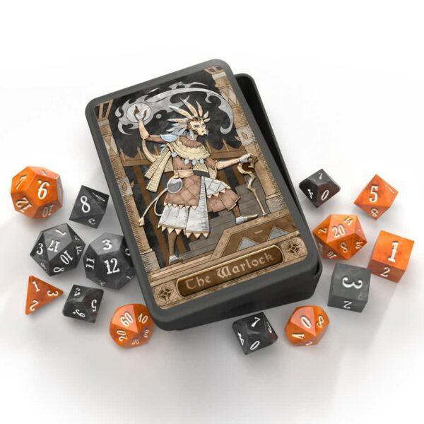 Beadle and Grimm: 16mm Poly Dice Set (14) - Warlock