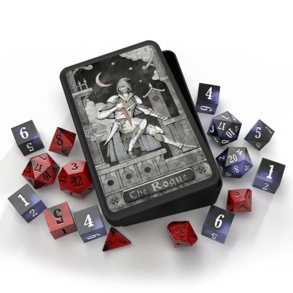 Beadle and Grimm: 16mm Poly Dice Set (16) - Rogue