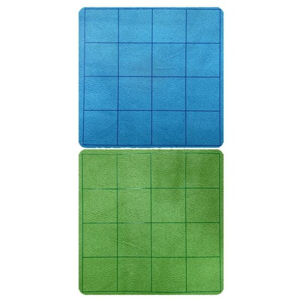 Chessex: Playmat (32" x 46") - Reversible Megamat with Blue/Green Squares