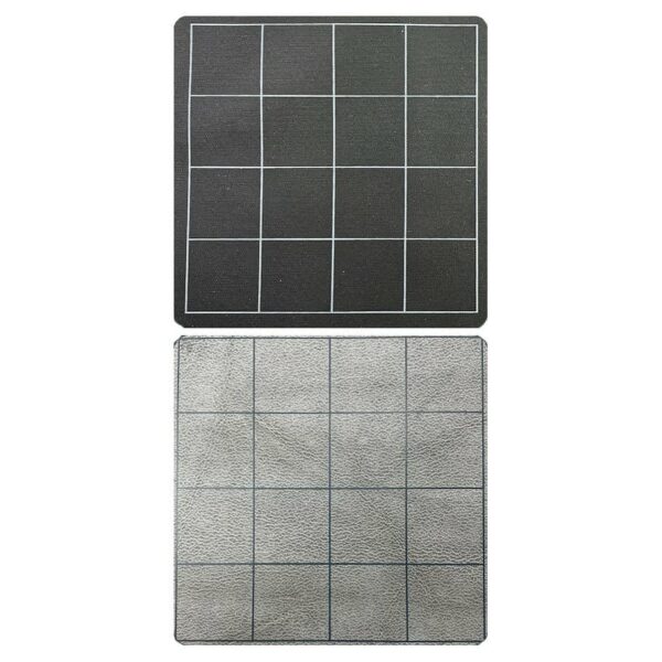 Chessex: Playmat (32" x 46") - Reversible Megamat with Black/Grey Squares