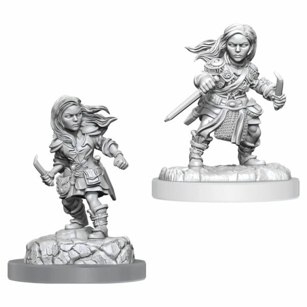 DnD: Halfling Female Rogues