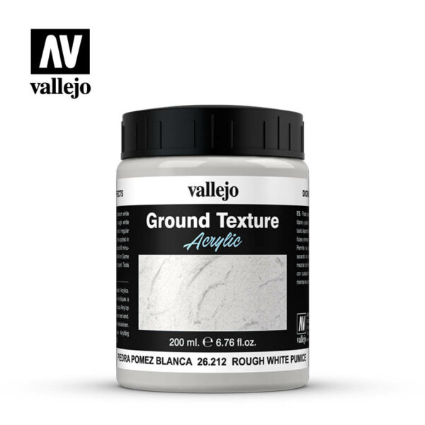 Vallejo: Ground Texture (200ml) - Rough White Pumice
