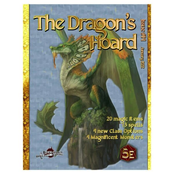 DnD 5E: The Dragon's Hoard - Issue #14, January (2022 SC) (clearance 20% off)