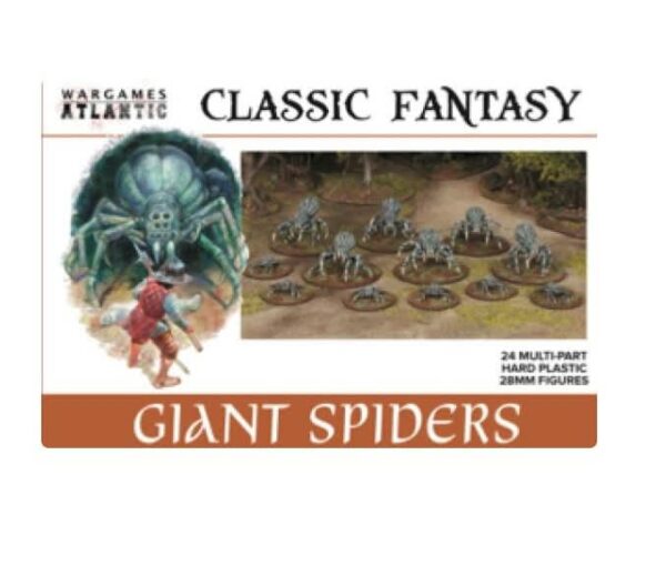 Classic Fantasy: Large Insect - Giant Spiders (24 figures)