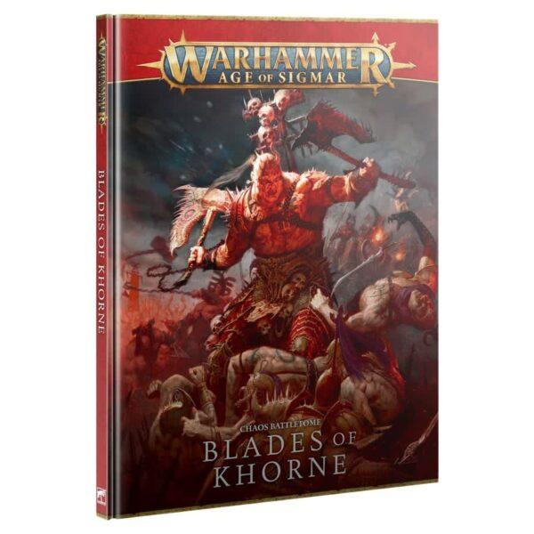 Blades of Khorne: Chaos Battletome (2023 HC) (clearance 50% off)