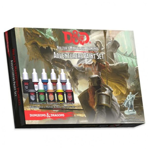 Army Painter: Nolzur's Marvelous Pigments - Adventurers Paint Set (10 paints)