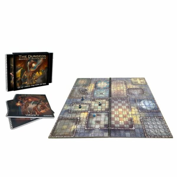 Book of Battle Mats: The Dungeon (2020 Box Set)