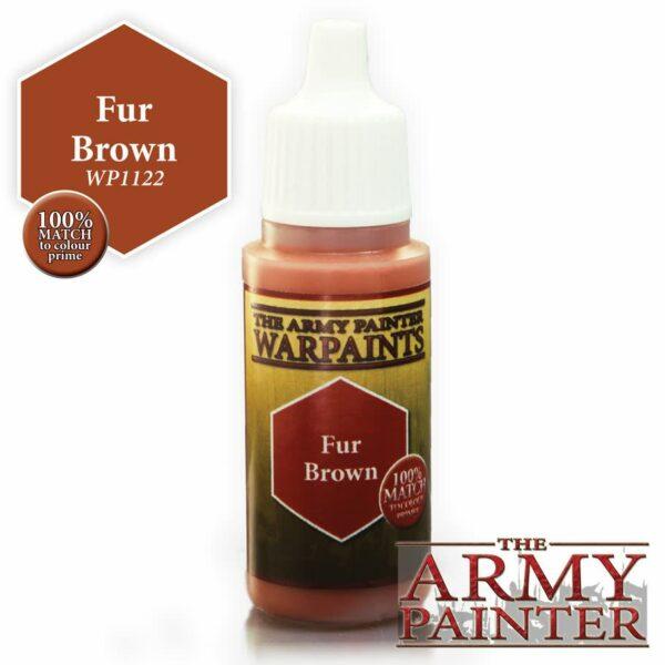 Army Painter: Warpaints (18 ml) - Fur Brown (clearance 20% off)