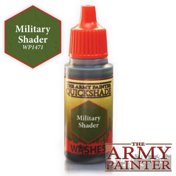 Army Painter: Quickshade Washes (18 ml) - Military Shader (clearance 20% off)
