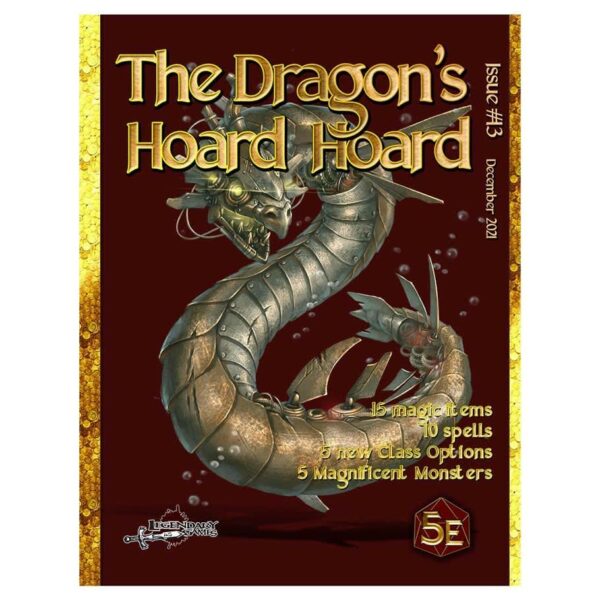 DnD 5E: The Dragon's Hoard - Issue #13, December (2021 SC) (clearance 20% off)