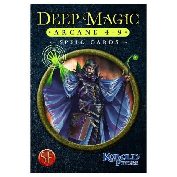 DnD 5E: Deep Magic Spell Cards: Arcane 4-9 (clearance 20% off)