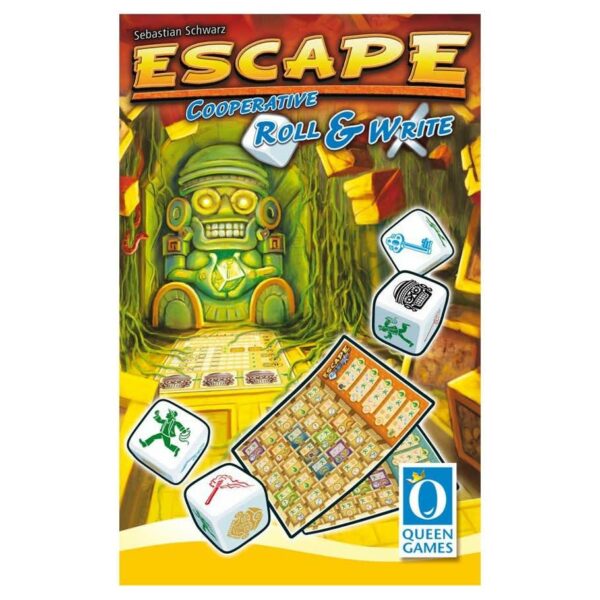 Escape: Cooperative Roll and Write (2-4 players) (clearance 20% off)