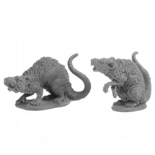 Bones Dungeon Dwellers: Barrow Rats (2, Tiny Beast)
