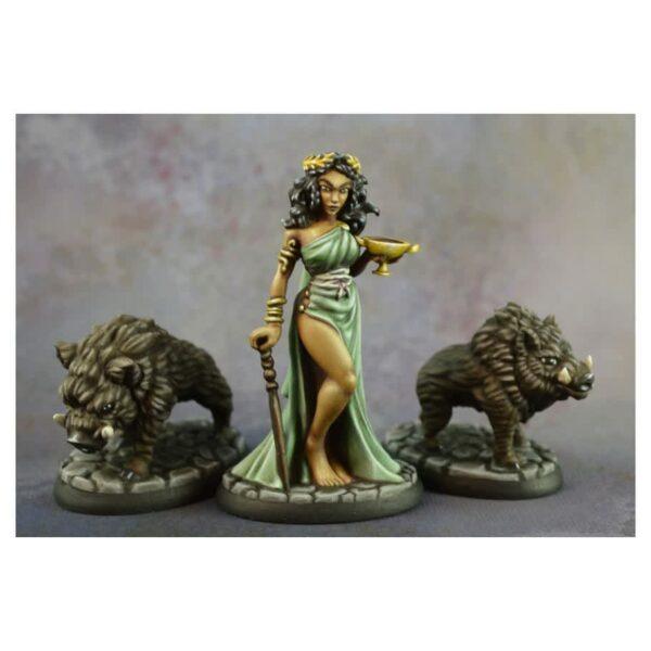 Black Bones: Circe and Pigs
