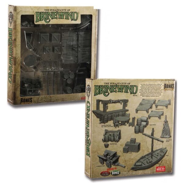 Black Bones: The Pirate City of Brinewind - Box Set (20 pcs)