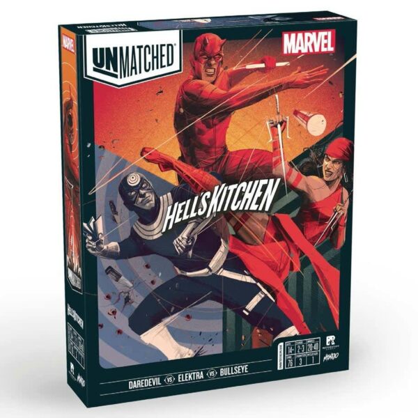 Marvel Unmatched: Daredevil, Bullseye, and Elektra (2 player, Expandalone)