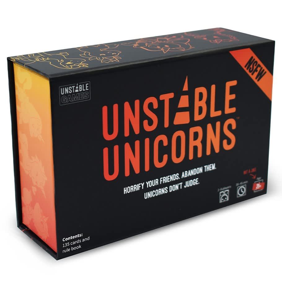 Unstable Unicorns, NSFW Edition Core Game (28 players) Dice Age