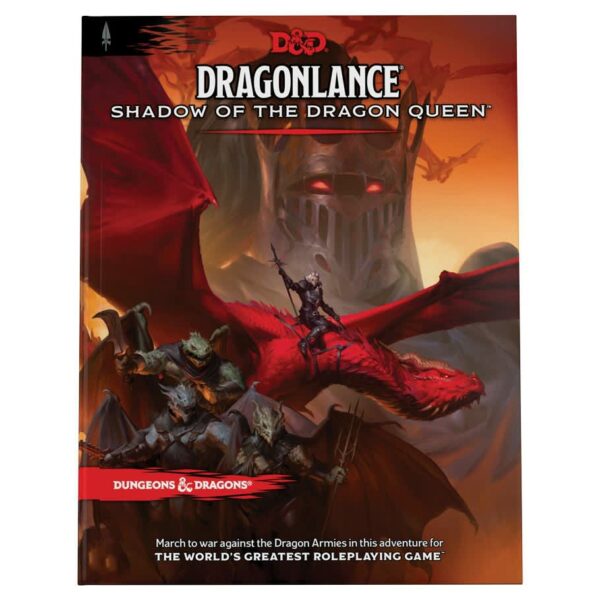 DnD 5E: Dragonlance - Shadow of the Dragon Queen - Alternate Cover (2022 HC)