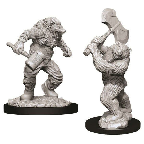 DnD: Male Wereboar and Werebear