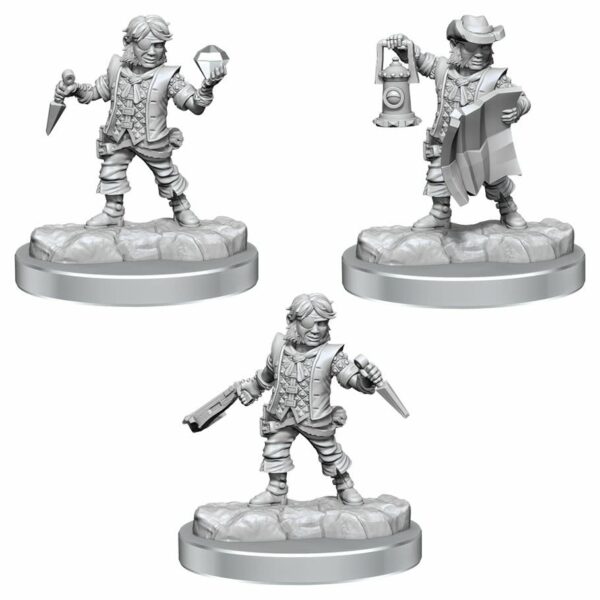DnD Frameworks: Halfling Rogues - Male